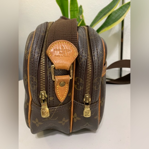 💕👜LOUIS VUITTON Reporter PM Crossbody Shoulder Bag Monogram Leather - Picture 6 of 16